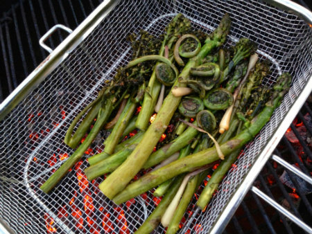 Best of Barbecue Stainless Wire Mesh Grilling Basket