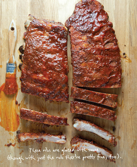 Ribs with a Rub (and Maybe a Glaze)