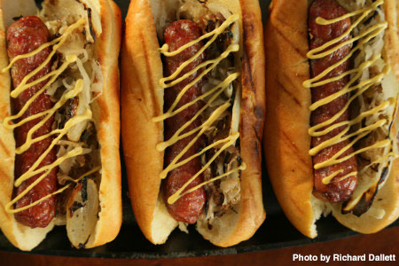 Double Brat Po' Boys