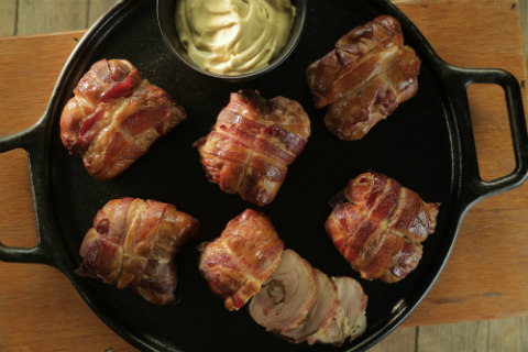 Bacon, Ham and Cheese Chicken Thighs