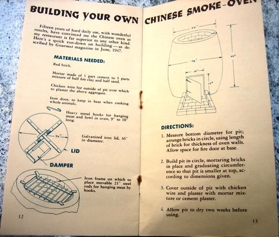 Building your own Chinese smoker