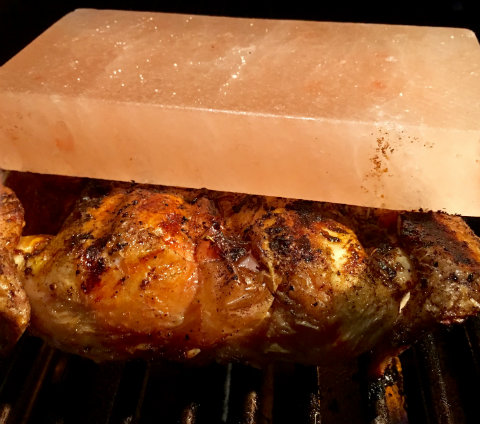 Salt slab chicken
