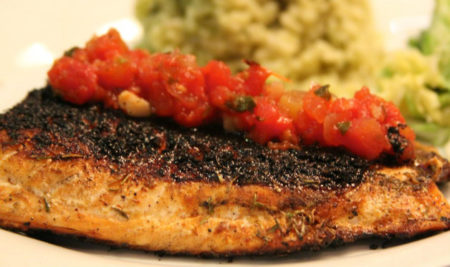 Blackened Redfish