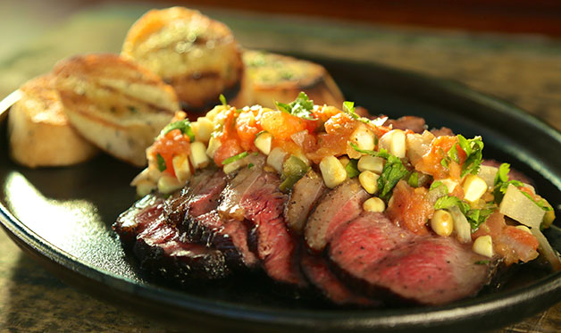 Reverse Seared Tri-Tip with Smoked Tomato Salsa