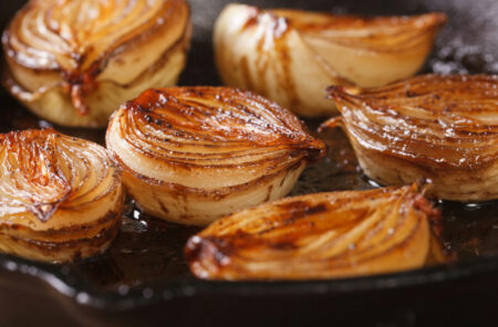 Onions in the Fireplace