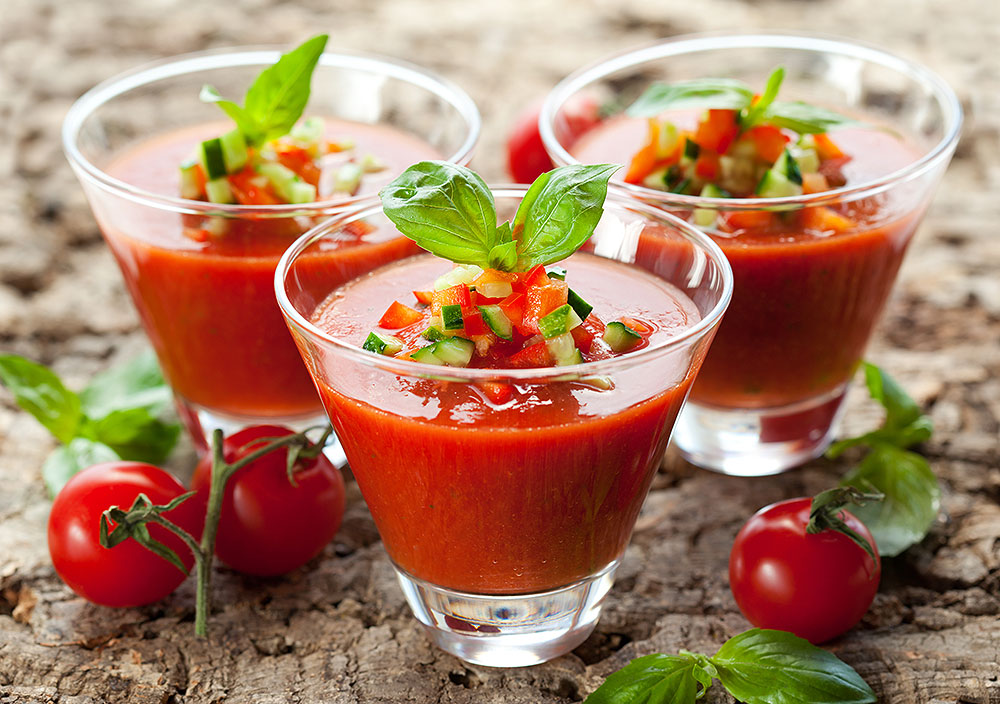 Gazpacho de jeringuilla - Gurmé