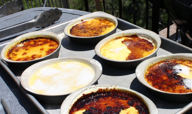 Smoked Creme Brulee