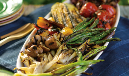 Grilled Vegetables in the Style of Santa Margherita
