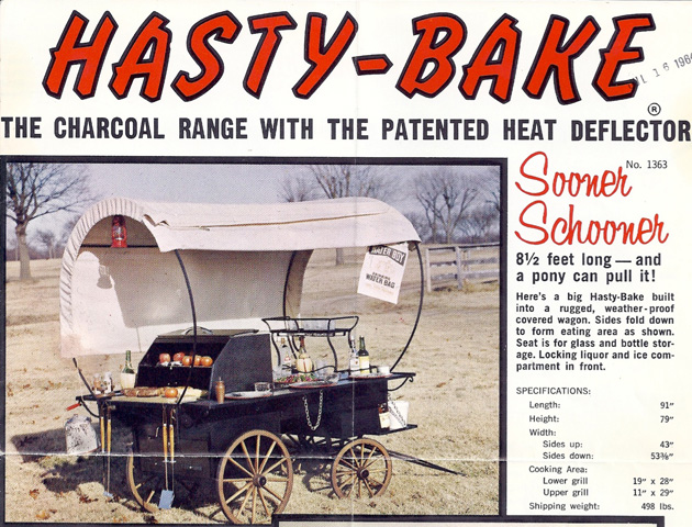 Hasty bake clearance grill