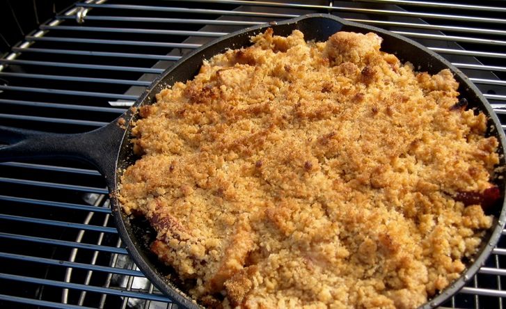 Grilled Apple Crisp
