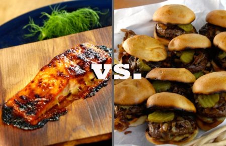 Salmon vs. Bison
