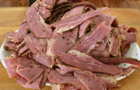 Corned Beef Hits the Smoker