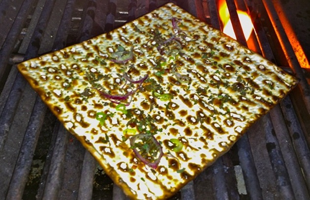 Grilled Matzo