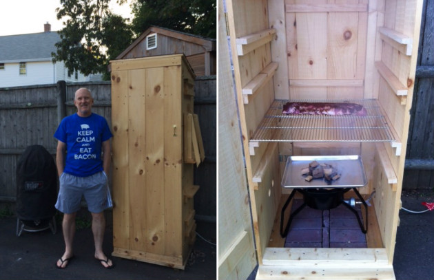 My Home-Built Smokehouse - Barbecuebible.com