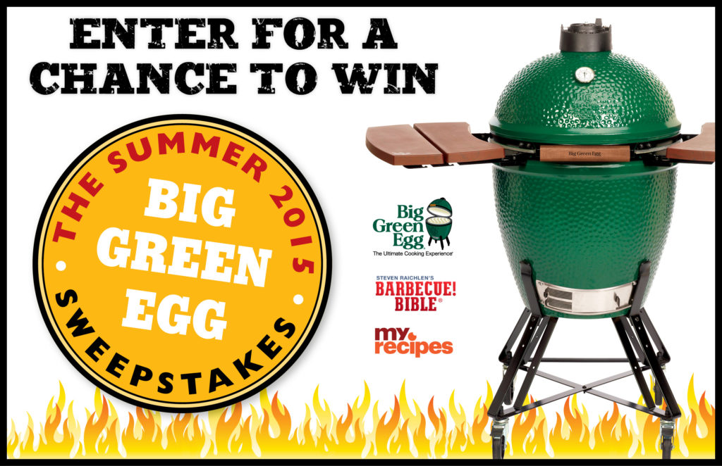 Summer 2015 Big Green Egg Sweepstakes