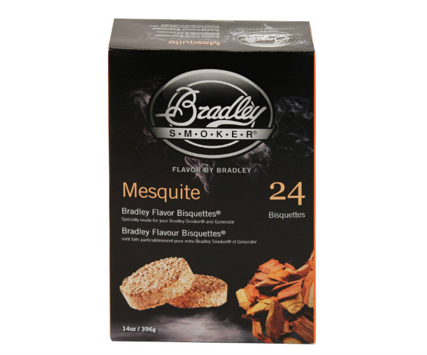 Bradley Mesquite Flavored Smoking Bisquettes