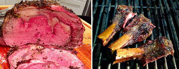 Reverse-Seared Prime Rib