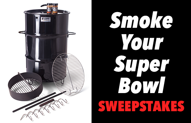 Smoke Your Super Bowl Sweepstakes: Enter for a Chance to Win a Pit Barrel Cooker!
