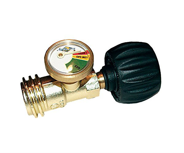 Flame King Propane Gas Meter with Glow-in-the-Dark Dial