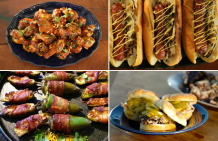 Super Bowl menu
