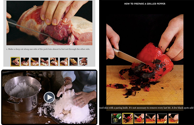 Screenshots from Secrets of the World's Best Grilling