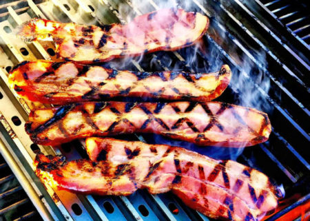 Bacon on GrillGrates