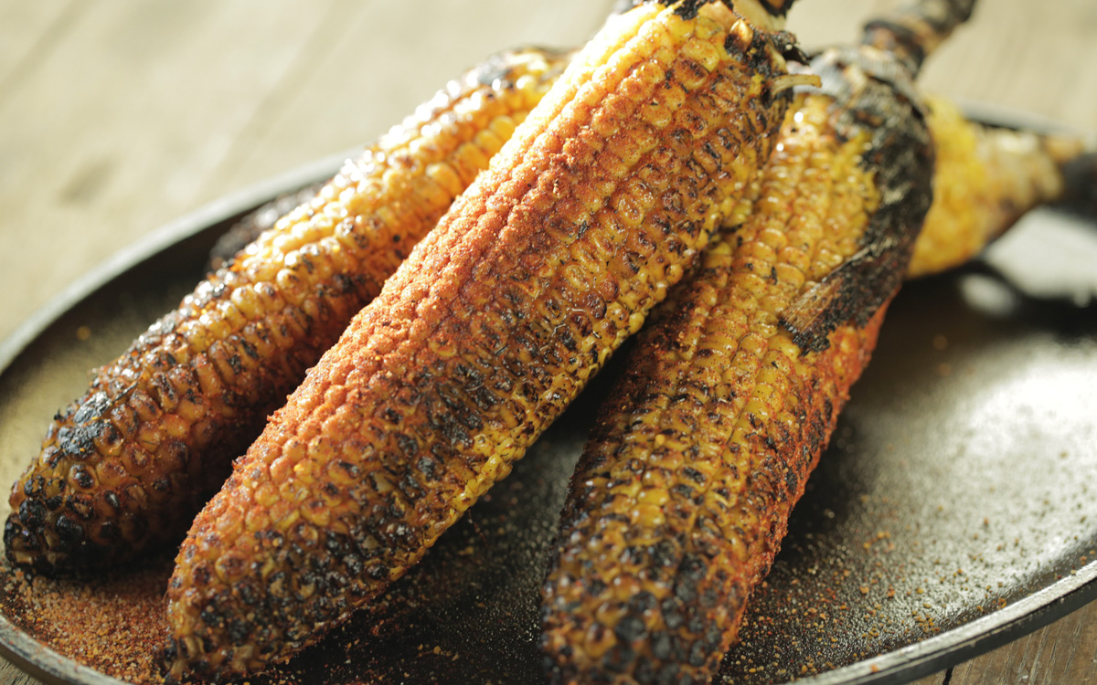 Ember-Roasted Corn