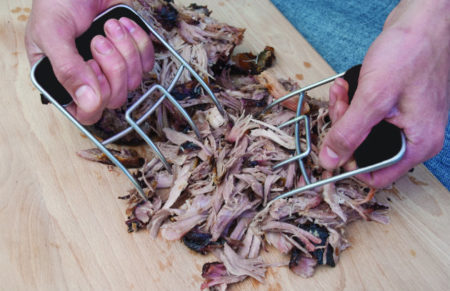 Meat claws and pulled pork