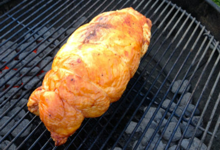 Turketta on the grill