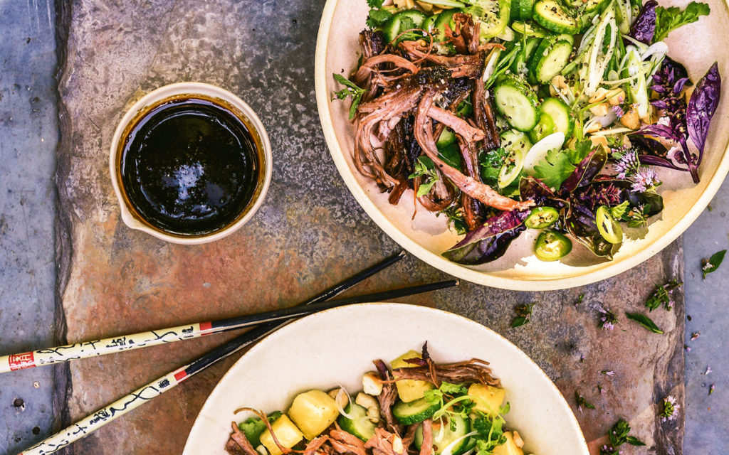 Vietnamese Crispy Brisket Salad