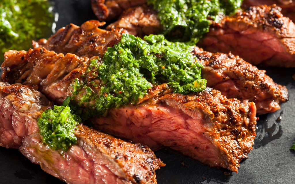 How to Cook the Best Skirt Steak with 3 Chimichurris