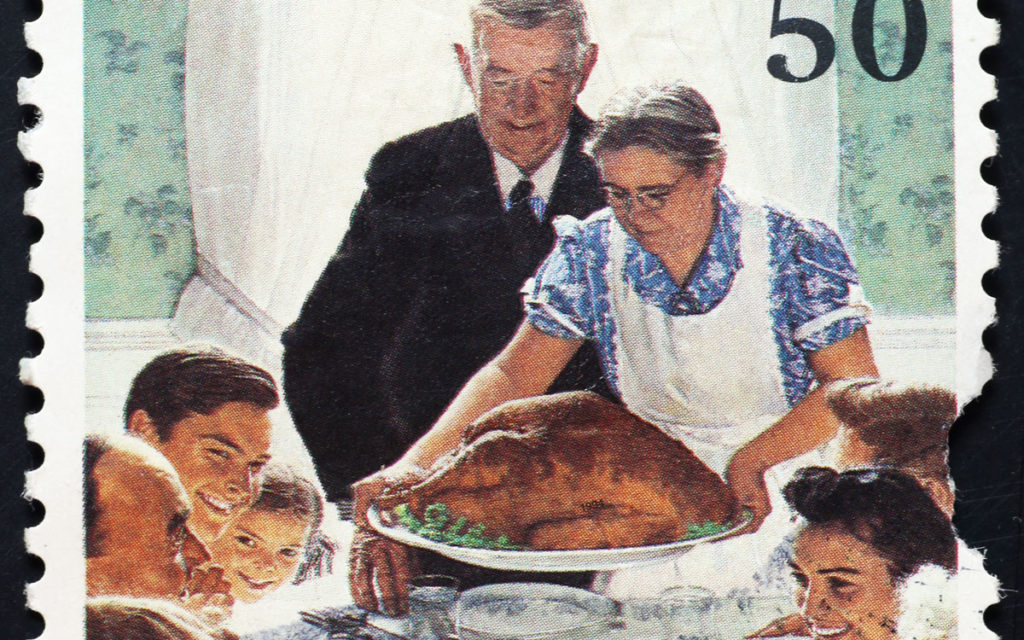 Rockwell Thanksgiving Stamp