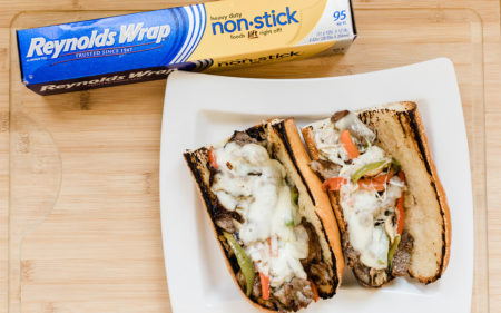 Philly Cheesesteaks in a Foil Packet
