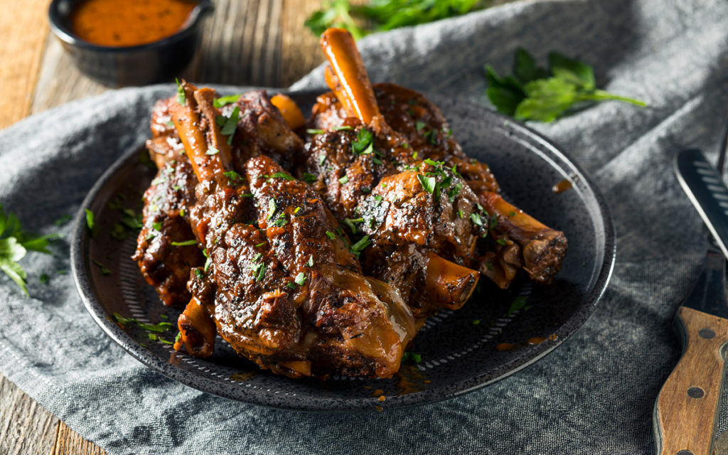 Braised Lamb Shanks