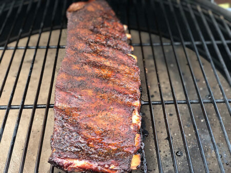 Ribs Cooking