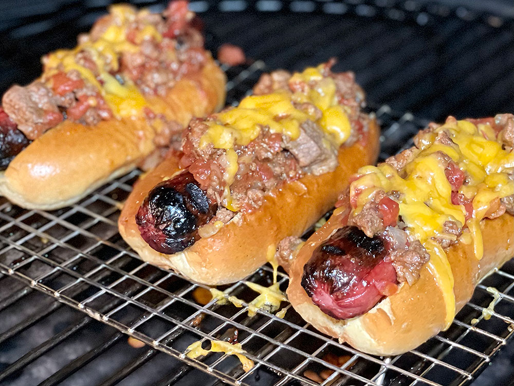 who invented chili dogs