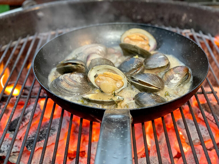 Grill to Table Clams Steinhatchee Recipe