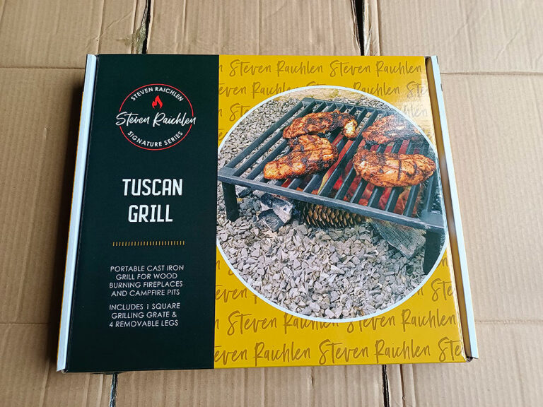 Steven Raichlen Signature Series Cast Iron Tuscan Grill