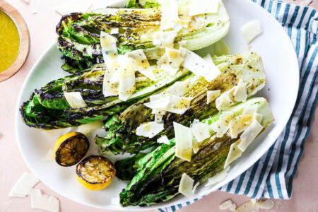 Grilled Caesar Salad