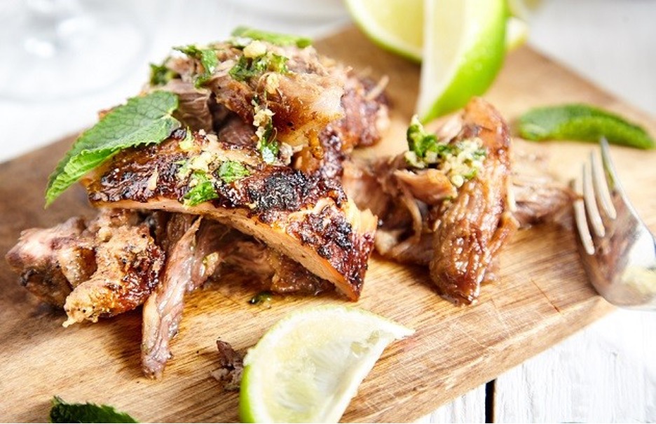 Cuban Christmas Eve Pig with Mojo Sauce