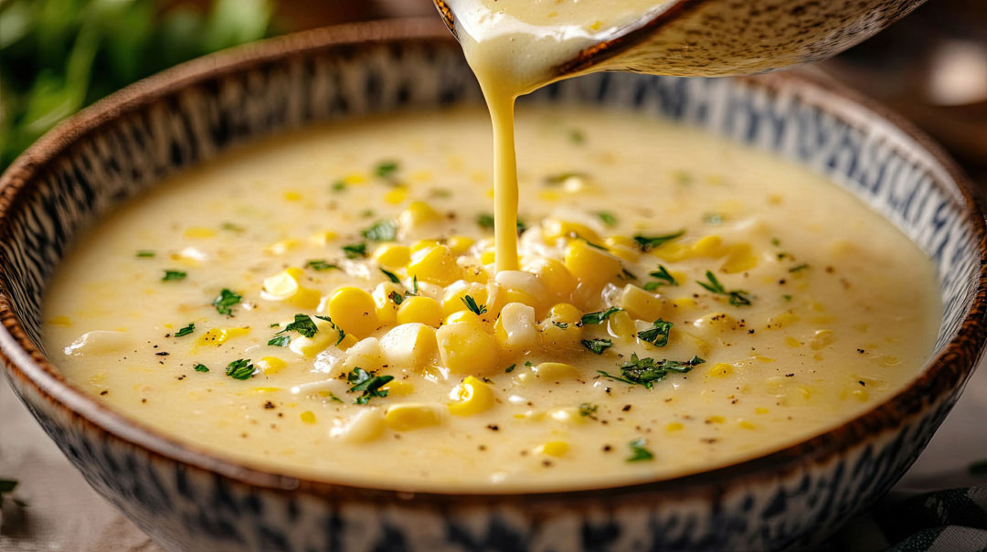 Grilled Corn Chowder