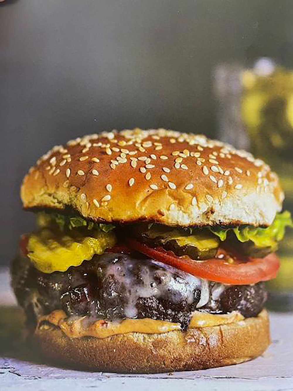 Jake’s Double Brisket Cheeseburger