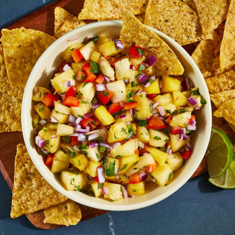 pineapple salsa from Cooking Light Magazine