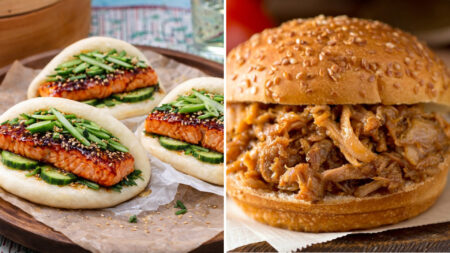 Super Bowl Face-Off: Salmon Teriyaki Buns vs. Boston Butt Sliders