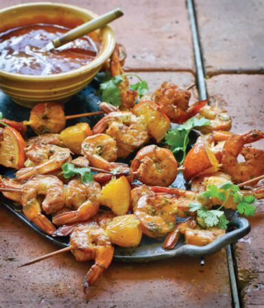 Smoked Shrimp Cocktail with Chipotle-Orange Cocktail Sauce