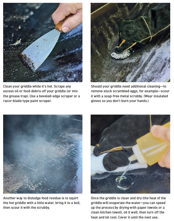 How to Clean a Griddle