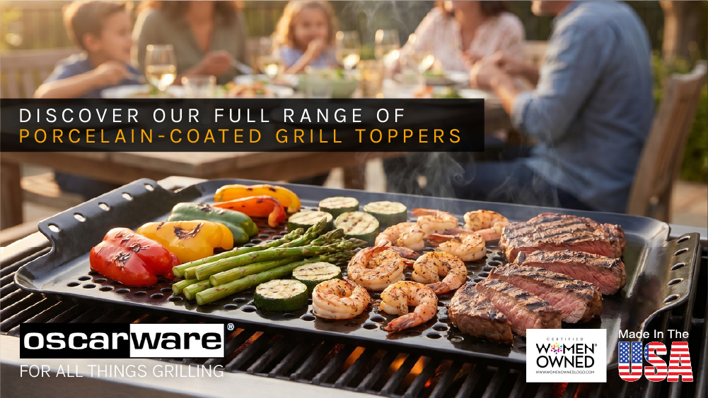 Oscarware - Porcelain-Coated Grill Topper