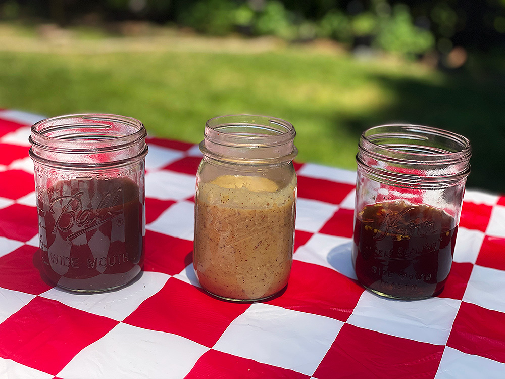 Three Carolina Barbecue Sauces for Pulled Pork