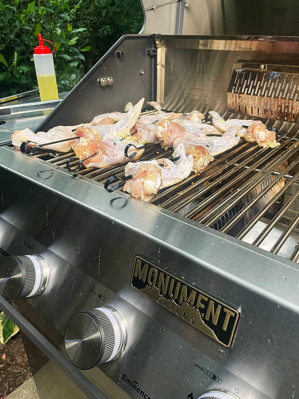 Honey-Glazed Hong Kong Wings on the Grill