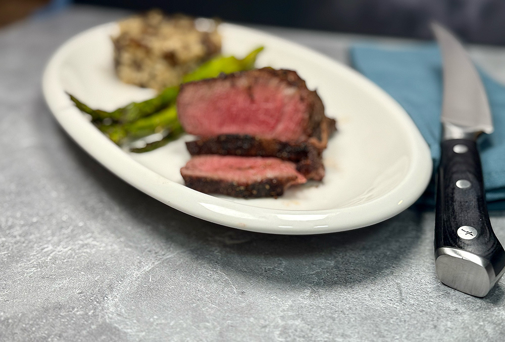 Reverse Seared Steak